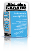 Баланс &laquo;ЕКО 15&raquo; - клей цементный эластифицированный