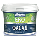 Баланс &laquo;ЕКО ФАСАД&raquo; - водно-дисперсионная краска для внешних работ
